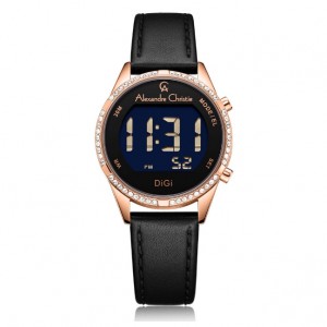 Alexandre Christie AC 9354 Rosegold Black Diamond LHLRGBA 